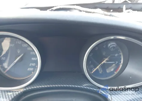 2017 Maserati Quattroporte Gts Gransport z USA, uszkodzony, nr VIN ZAM56PPS4H1236611